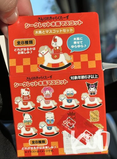 三麗鷗搖搖馬盲盒 酷洛米