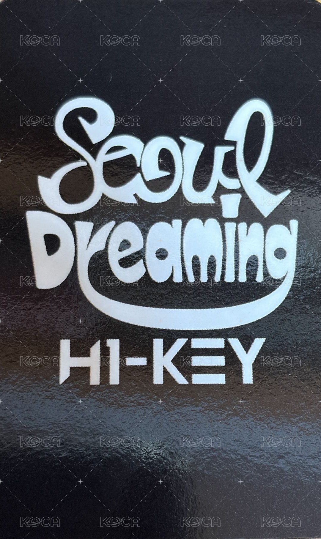 迷你二 Mihwadang 特典卡  背面