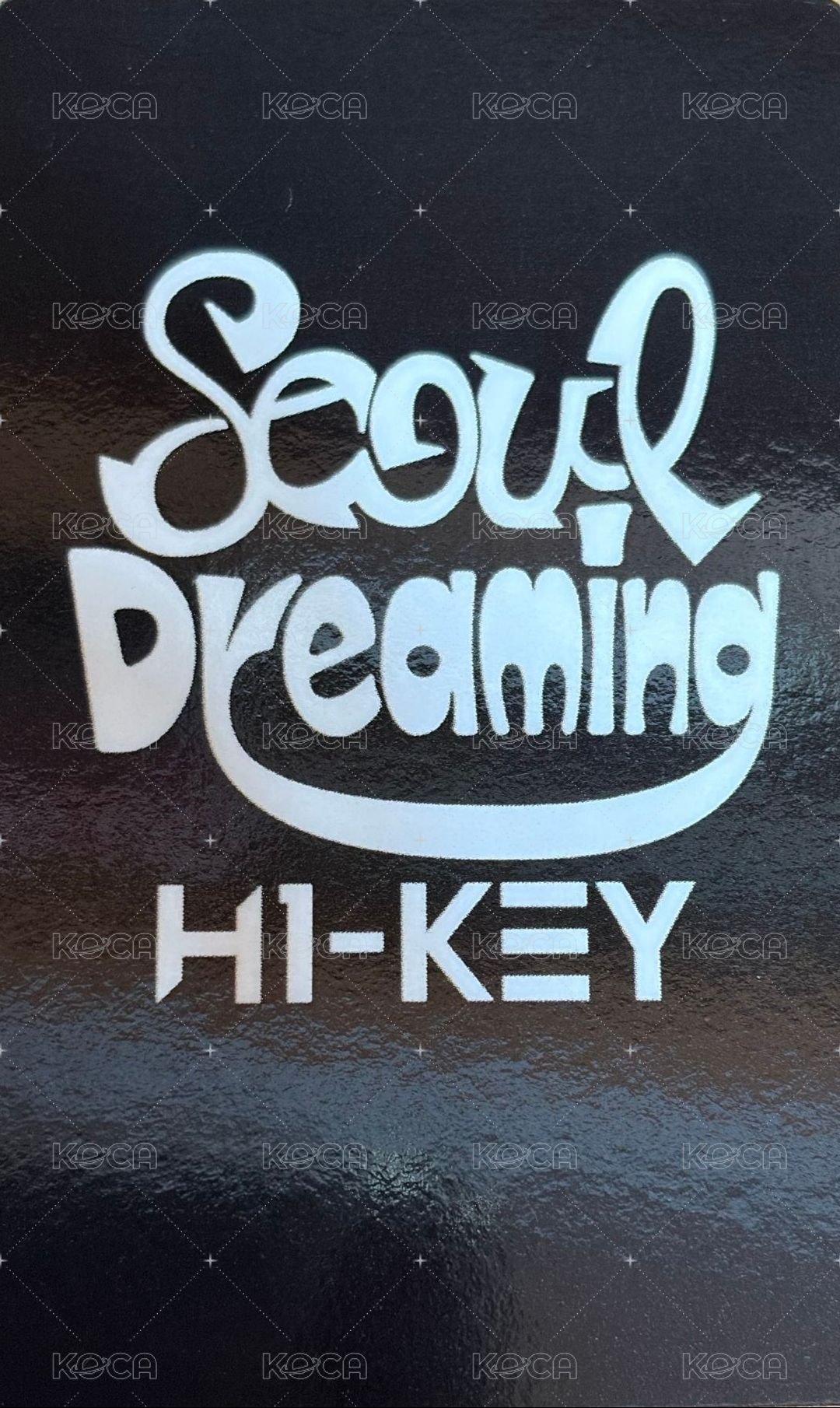 迷你二 Mihwadang 特典卡  背面