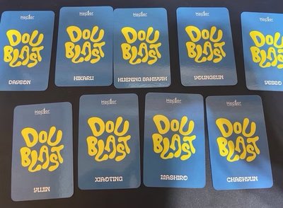 Kep1er 迷你二輯 "DOUBLAST"mok 通路特典小卡 成套