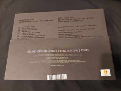 BLACKPINK THE SHOW DVD全專 小卡有吉他肉