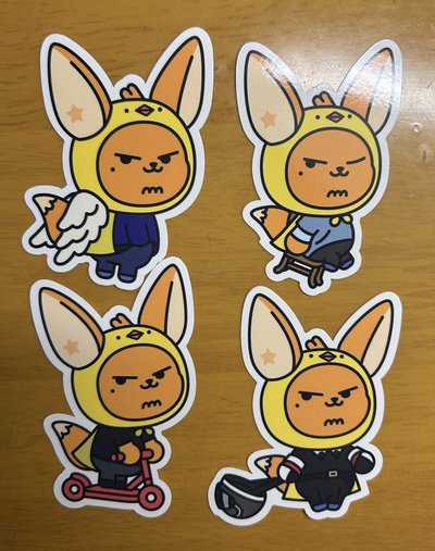 迷你七sanctuary 快閃貼紙組