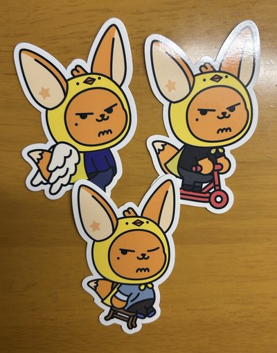 迷你七sanctuary 快閃貼紙組