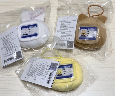 KARMA快閃店 大頭姓名牌吊飾+手拿鏡 旻/城/菲