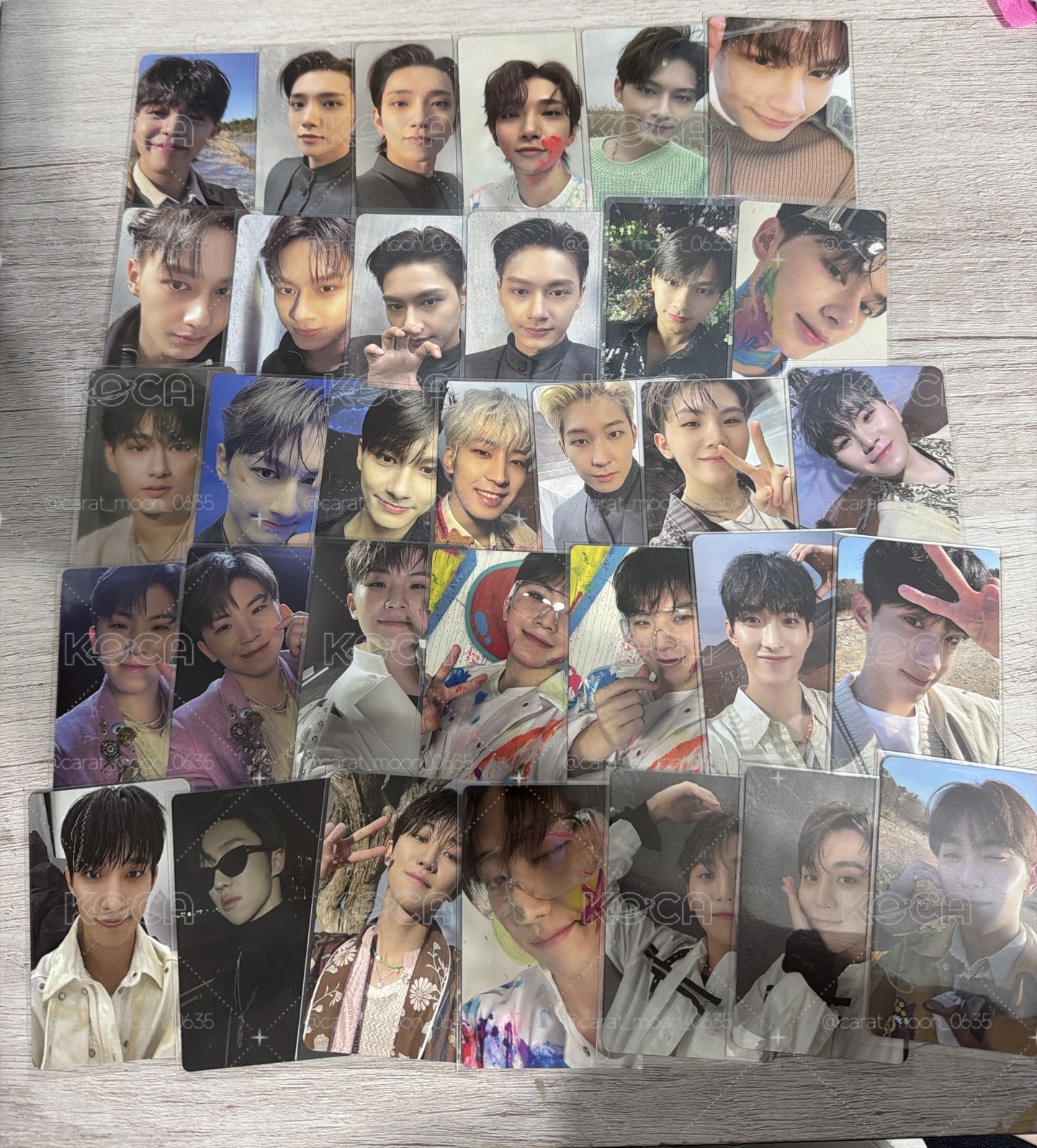 SEVENTEEN 正規四專卡 FACE THE SUN