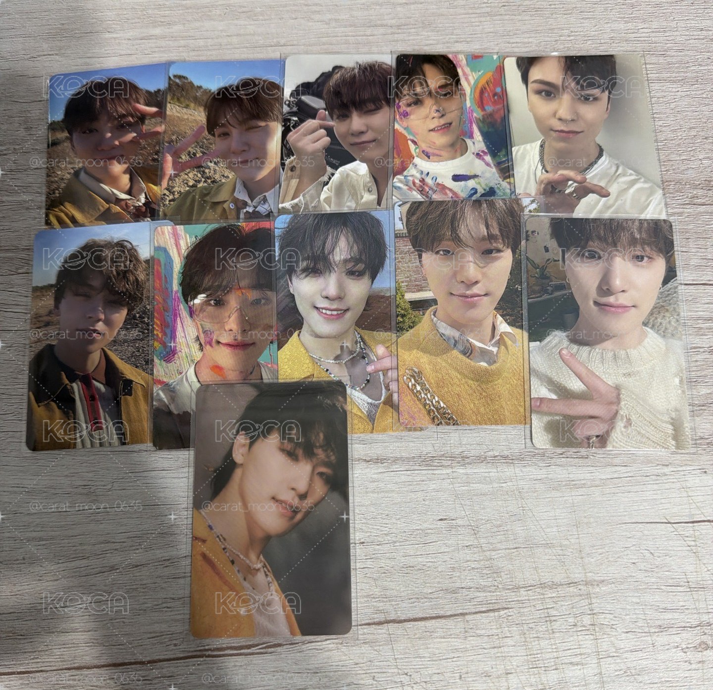 SEVENTEEN 正規四專卡 FACE THE SUN