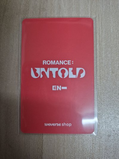 梁禎元 正二 YT特典卡