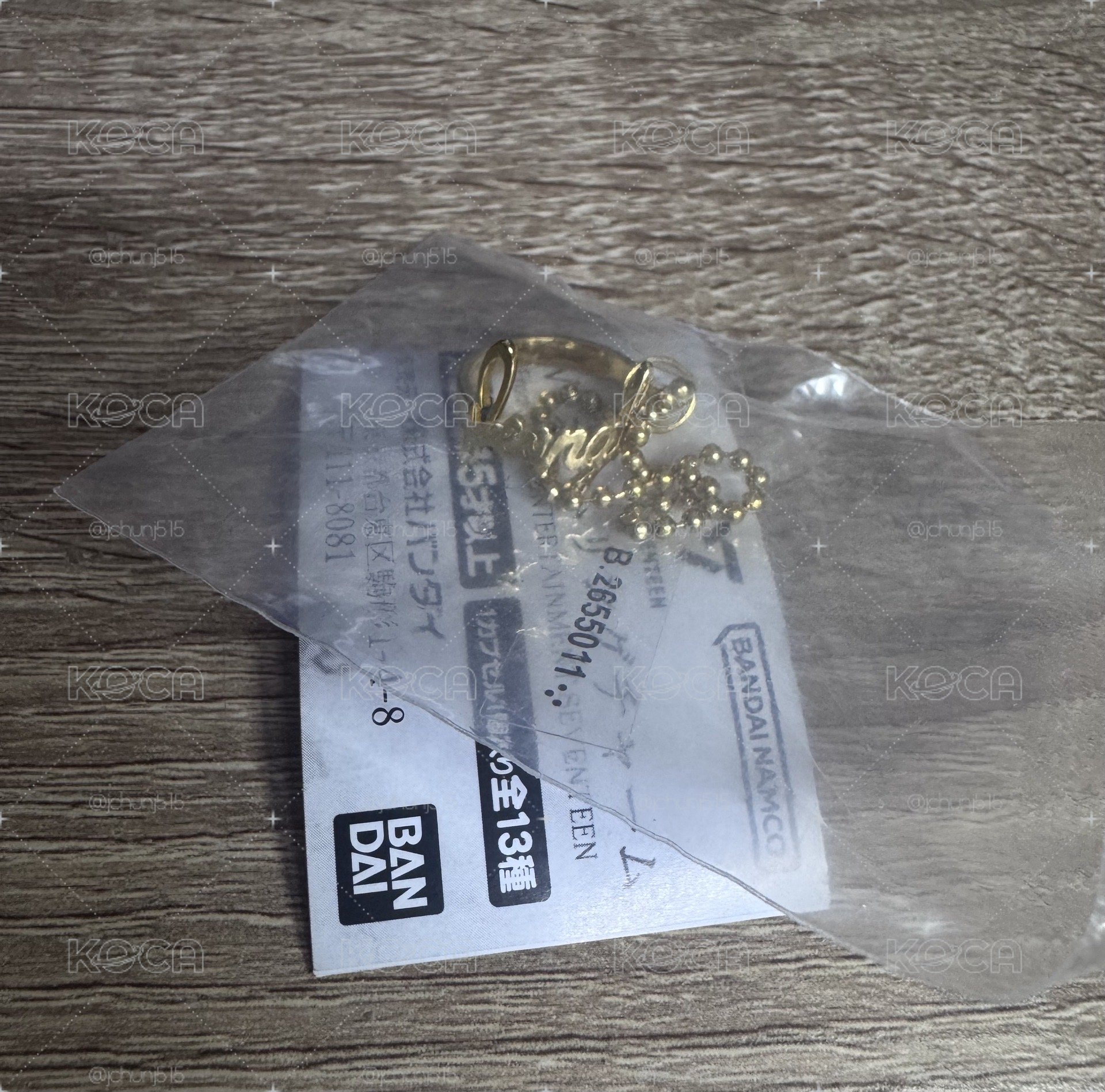 漢戒指吊飾扭蛋