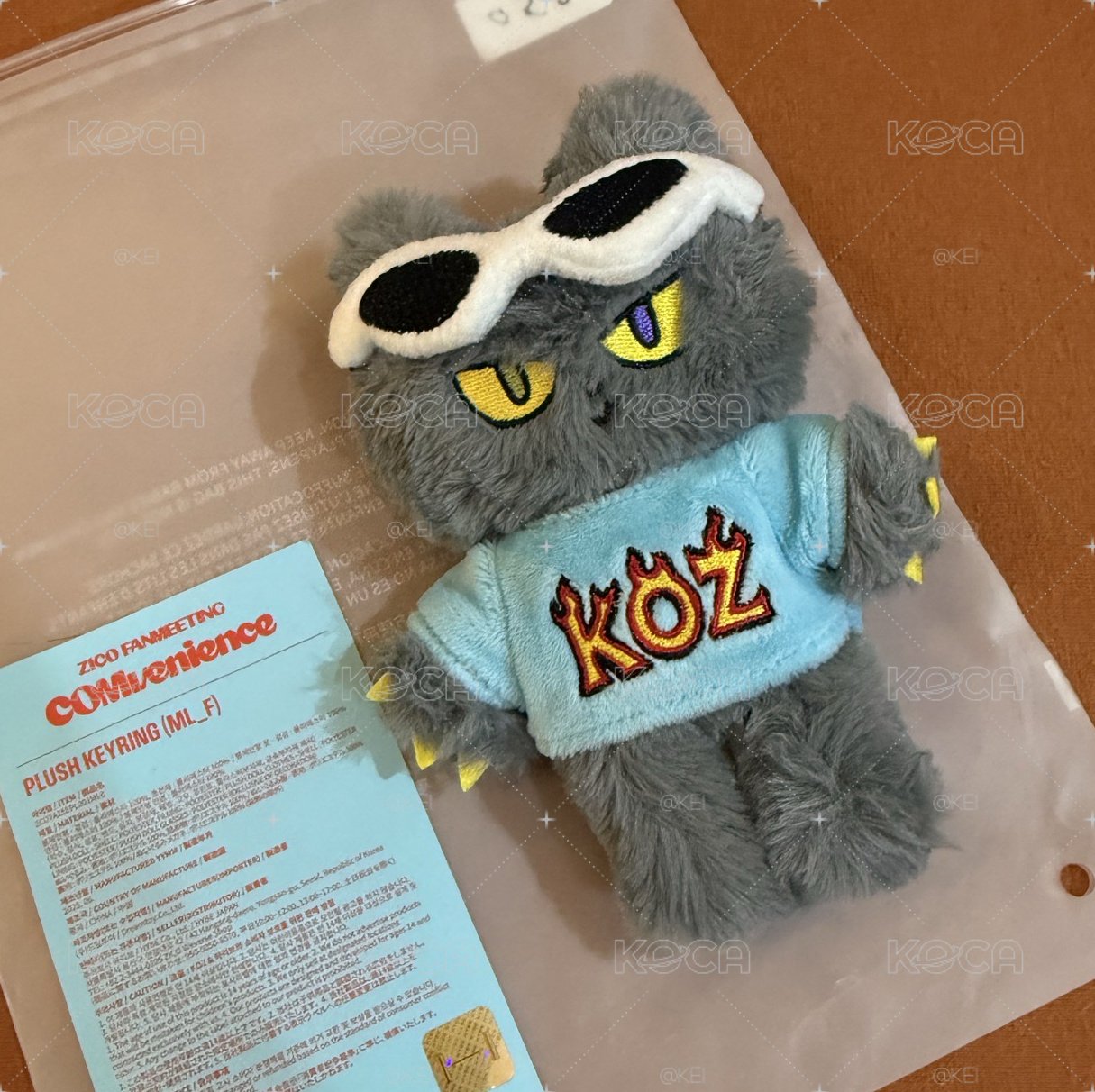 Zico COMvenience KOZ 吊飾娃娃
