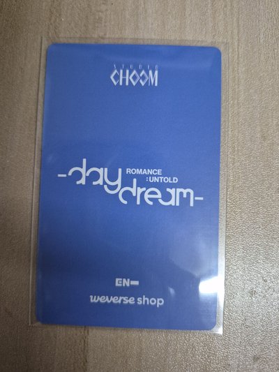 朴綜星 正二後續SC特典卡