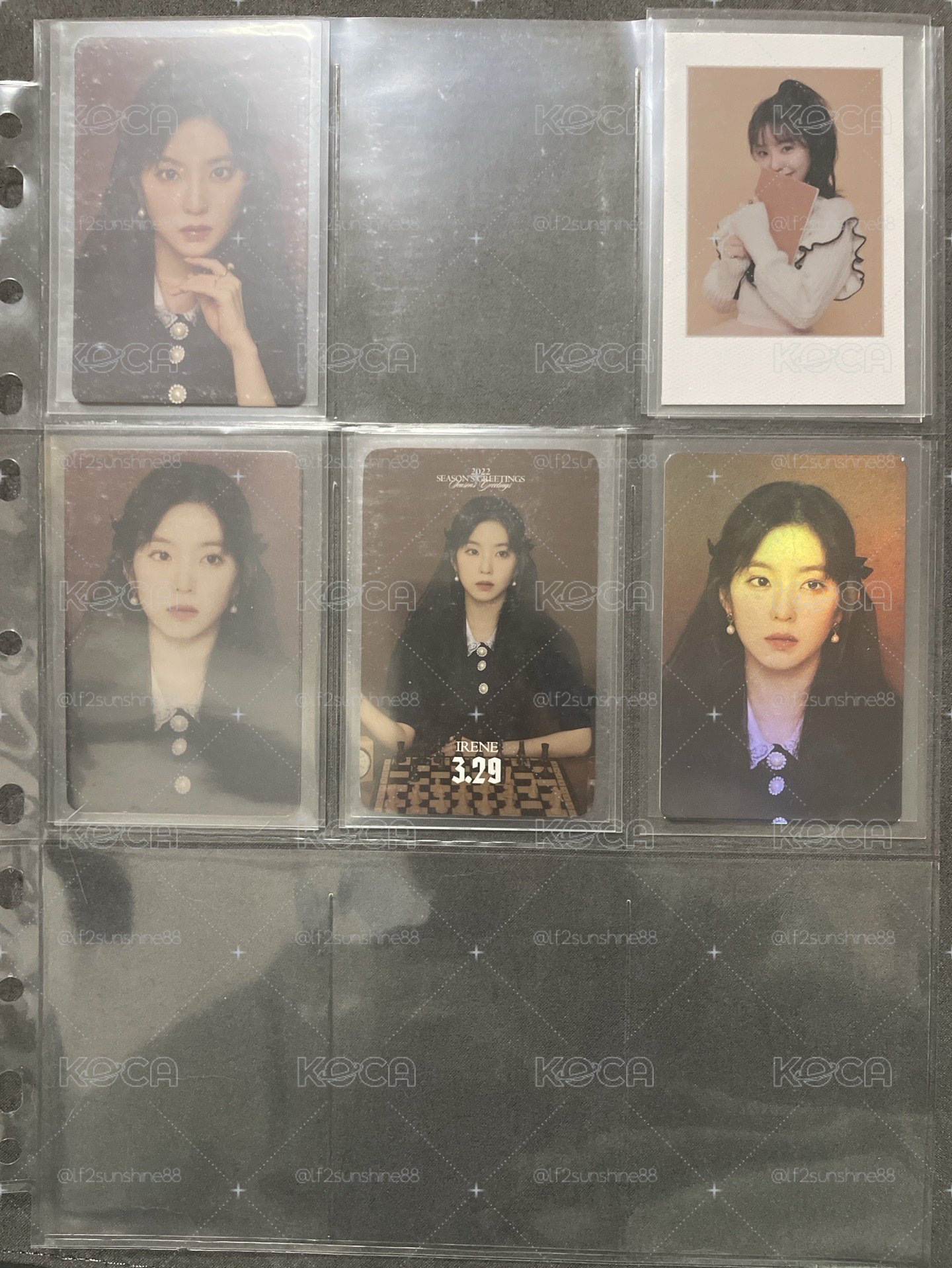 標價一起出 Red velvet 2022年曆特典 Irene