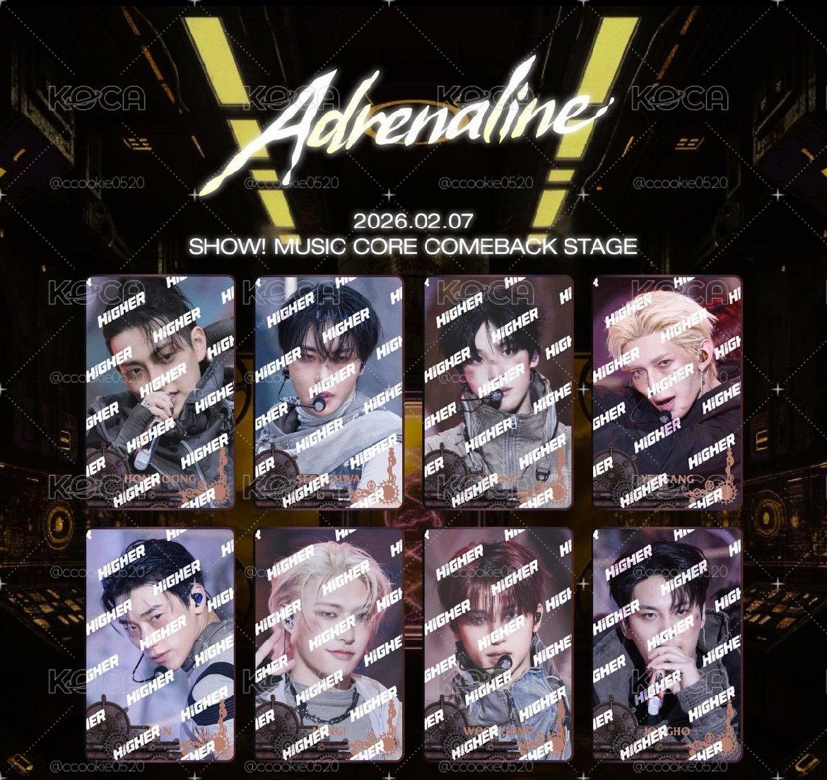 ［非現貨］higher adrenaline 舞台