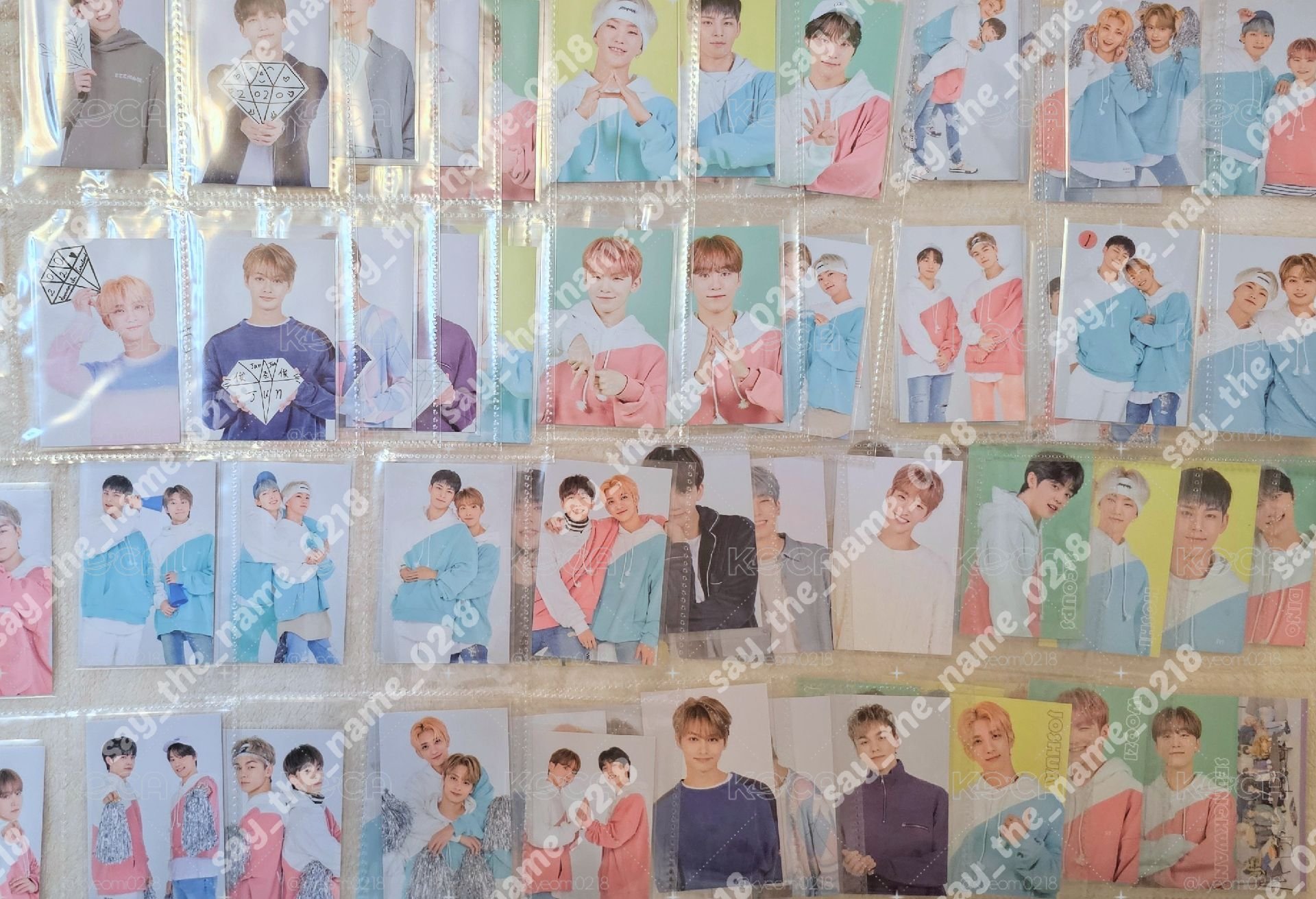 SEVENTEEN 四期克拉島整套隨機卡包小卡