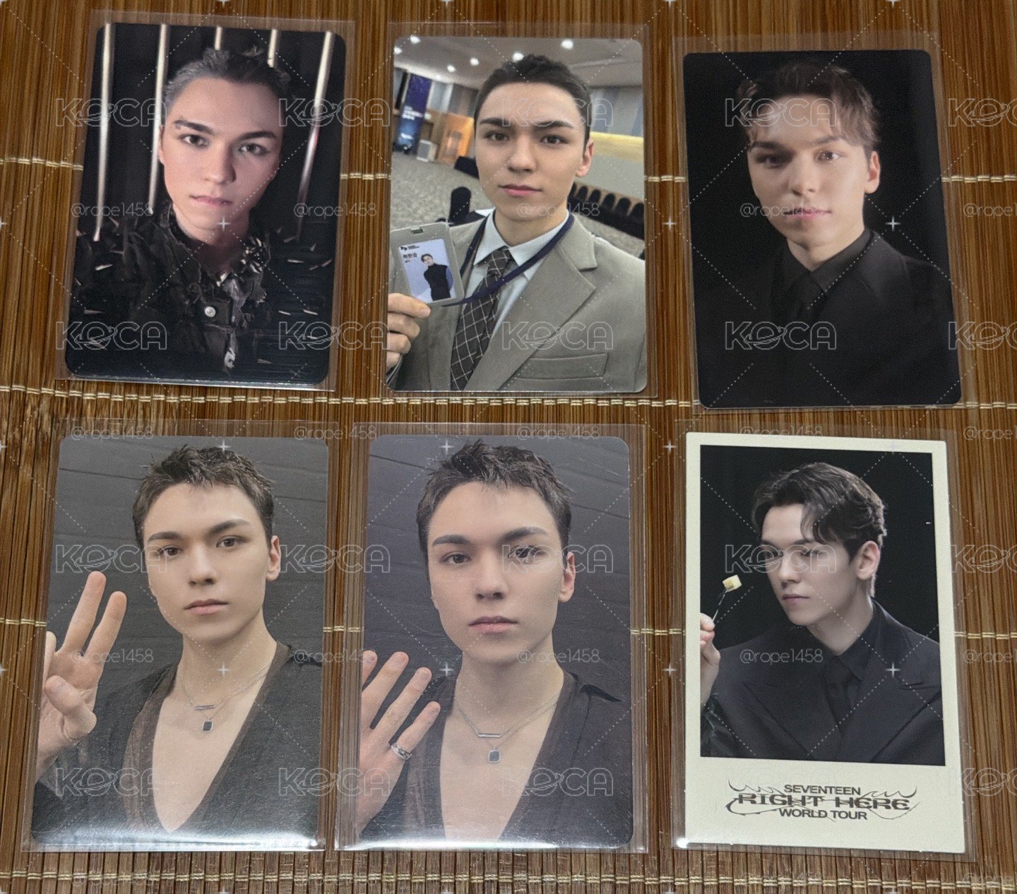 VERNON 小卡套組