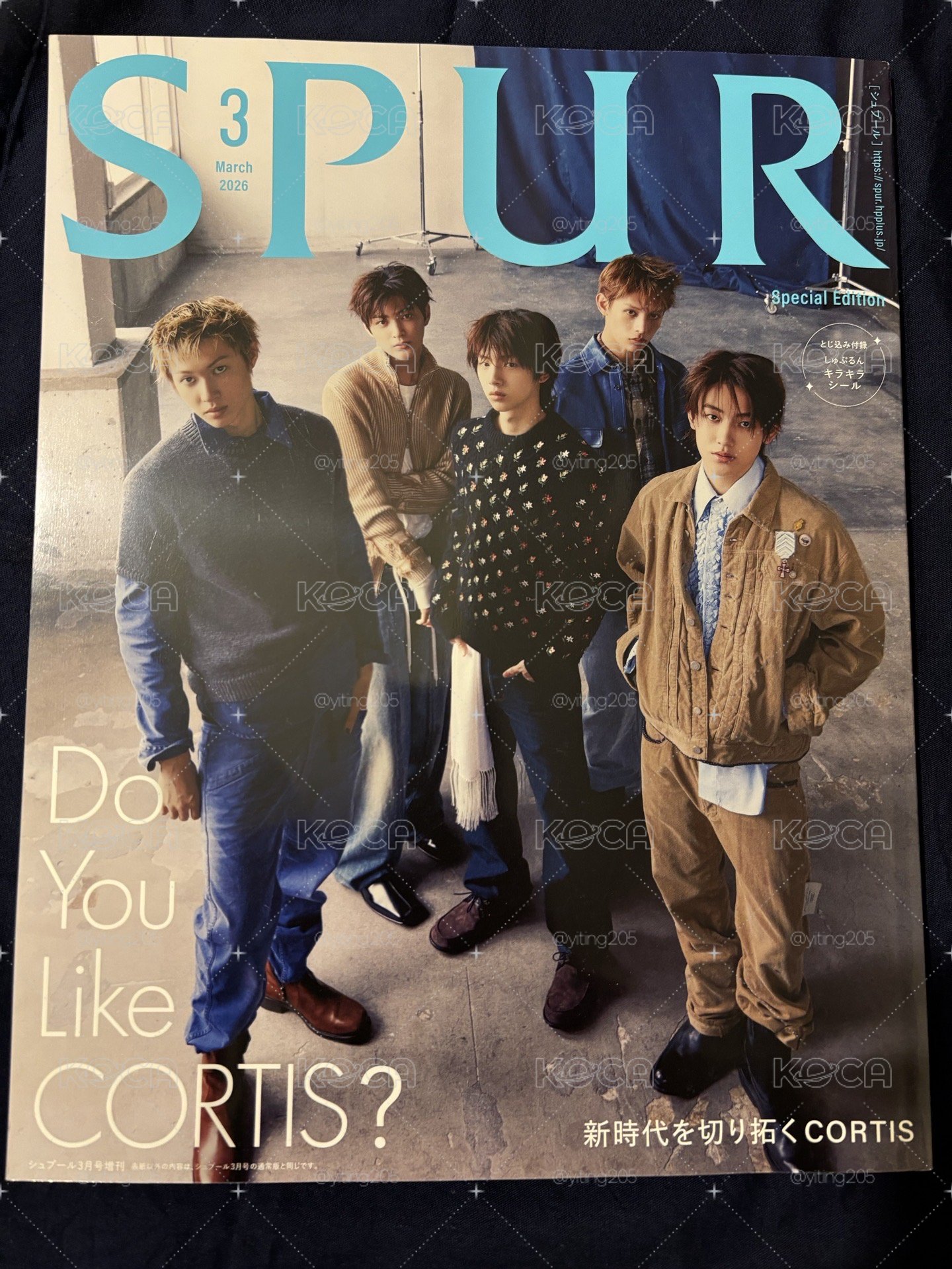 SPUR 雜誌 3月號  