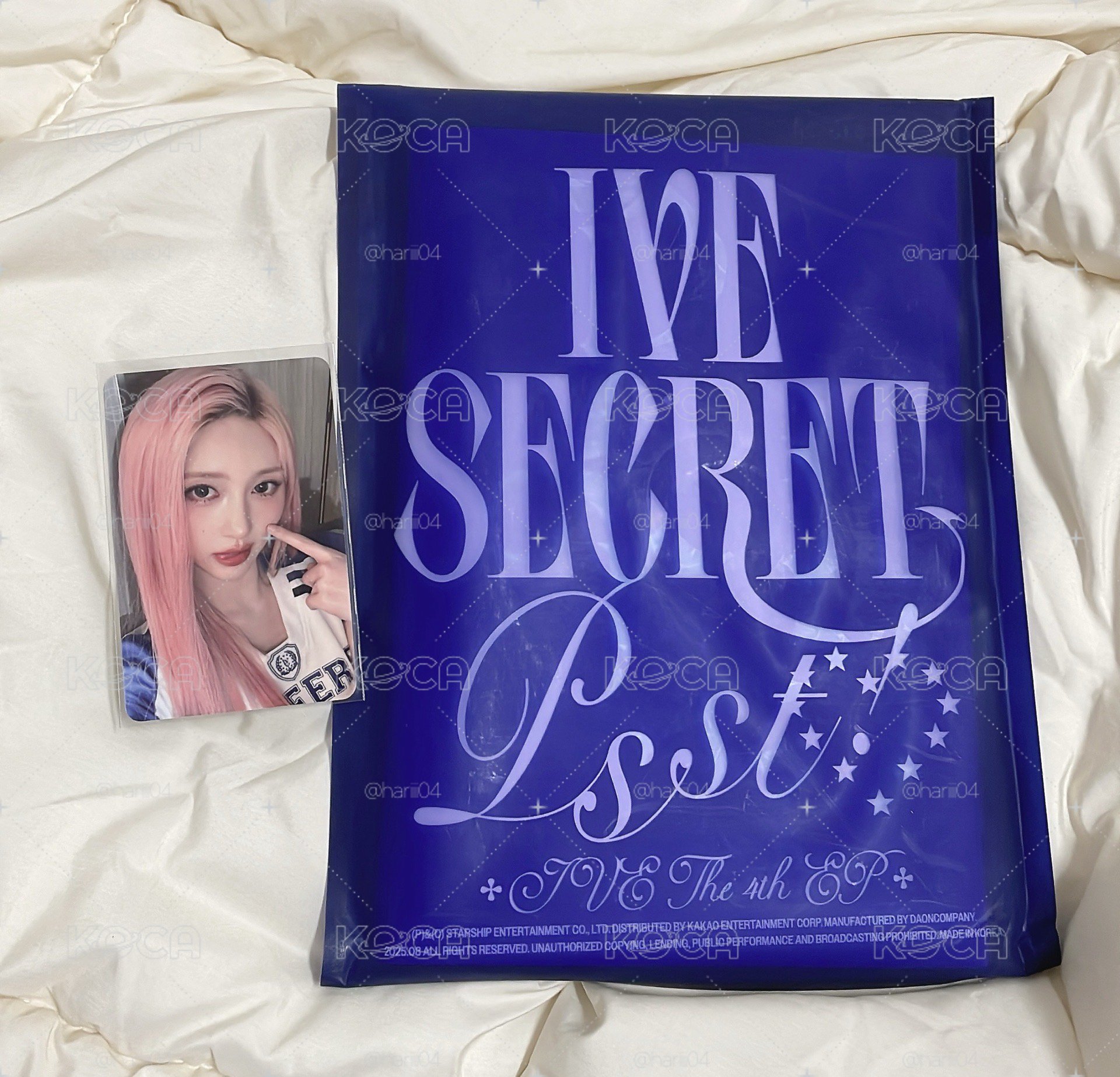 IVE SECRET am 5.0 幸運卡 秋+未拆專*1