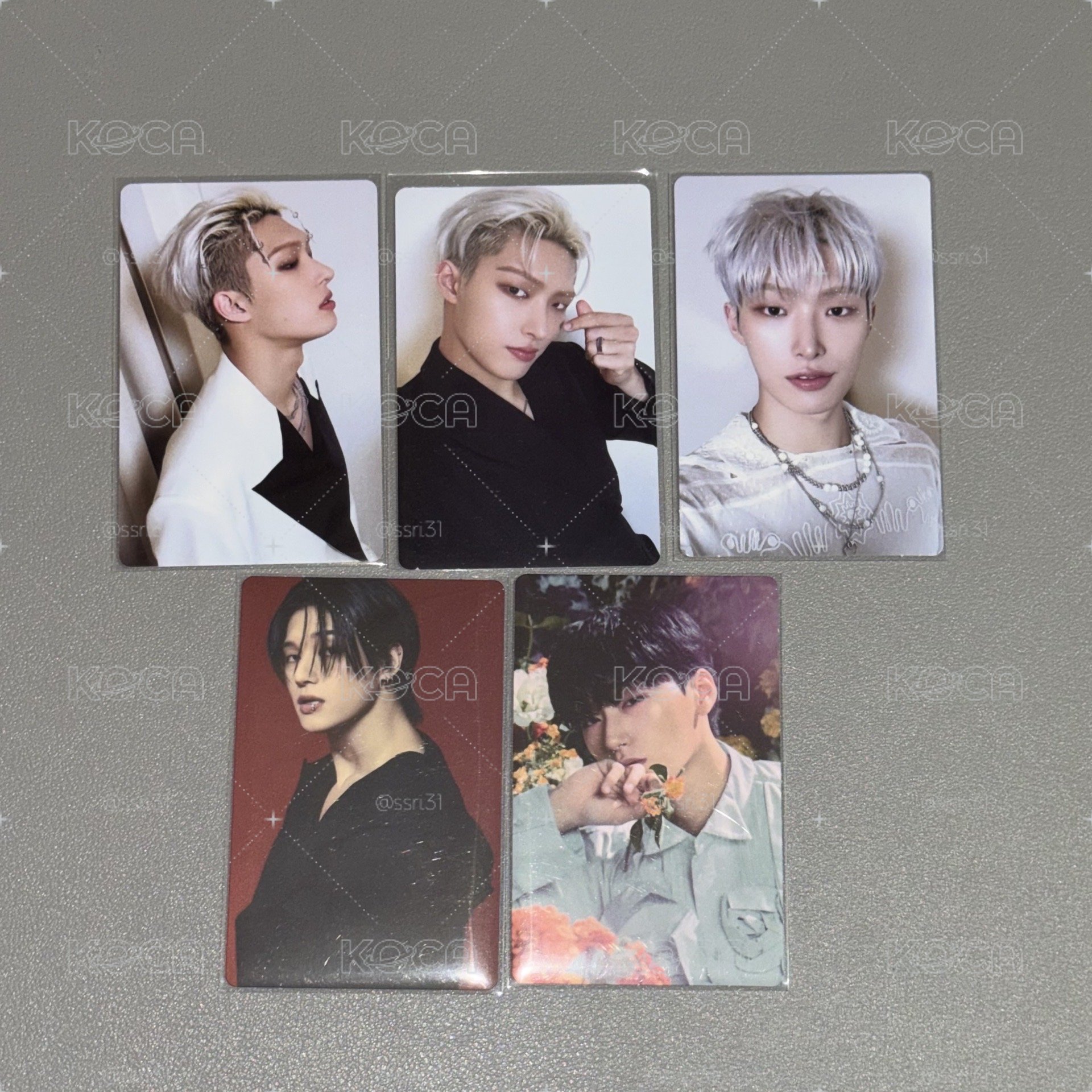 ATEEZ 旼琦 崔傘 友榮小卡