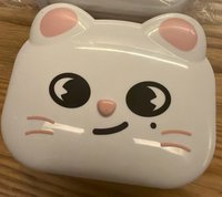 只能裝可愛的便當盒-小貂（耳朵有一點髒污刮痕）