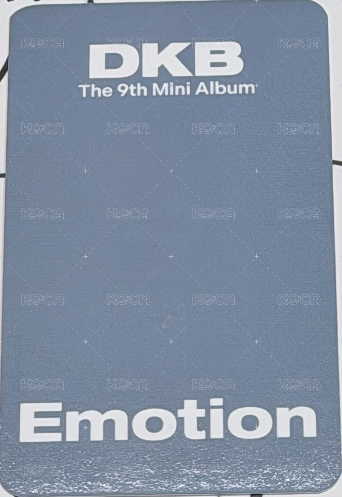 Emotion jm 簽售卡  背面