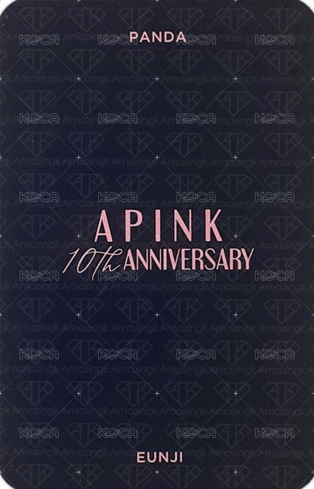 10週年線上展會 周邊卡  背面