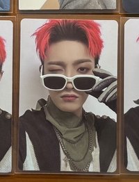 墨鏡紅髮中
