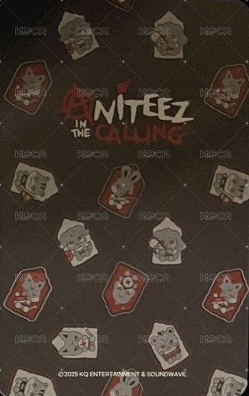 ANITEEZ IN THE CALLING 周邊卡 REVERSIBLE BUCKET HAT 背面