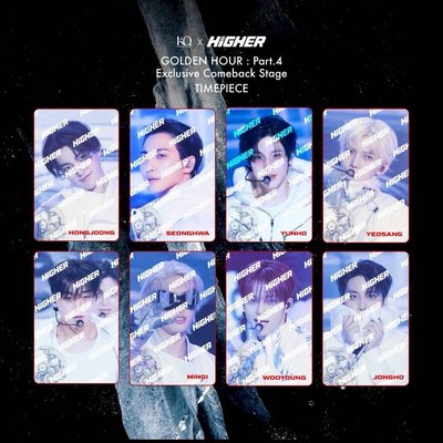 Higher特典卡（多版）❗️請看清楚版本和內文再下單❗️