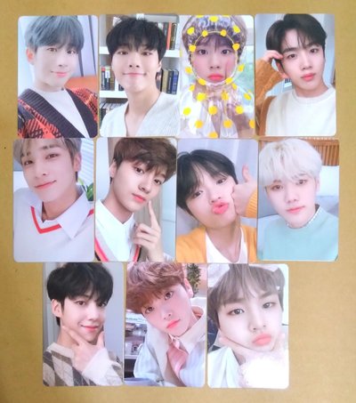 X1 | 會員禮小卡 整套出 藍黃版