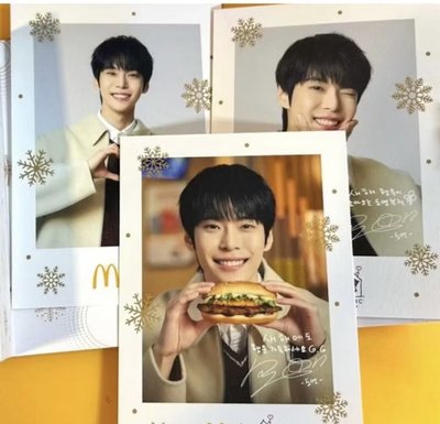 韓國麥當勞限定 NCT 金道英 明信片小卡