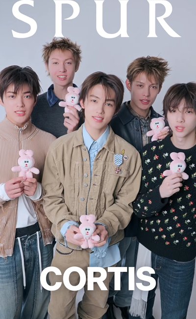 Cortis SPUR3月份 雜誌粉紅兔