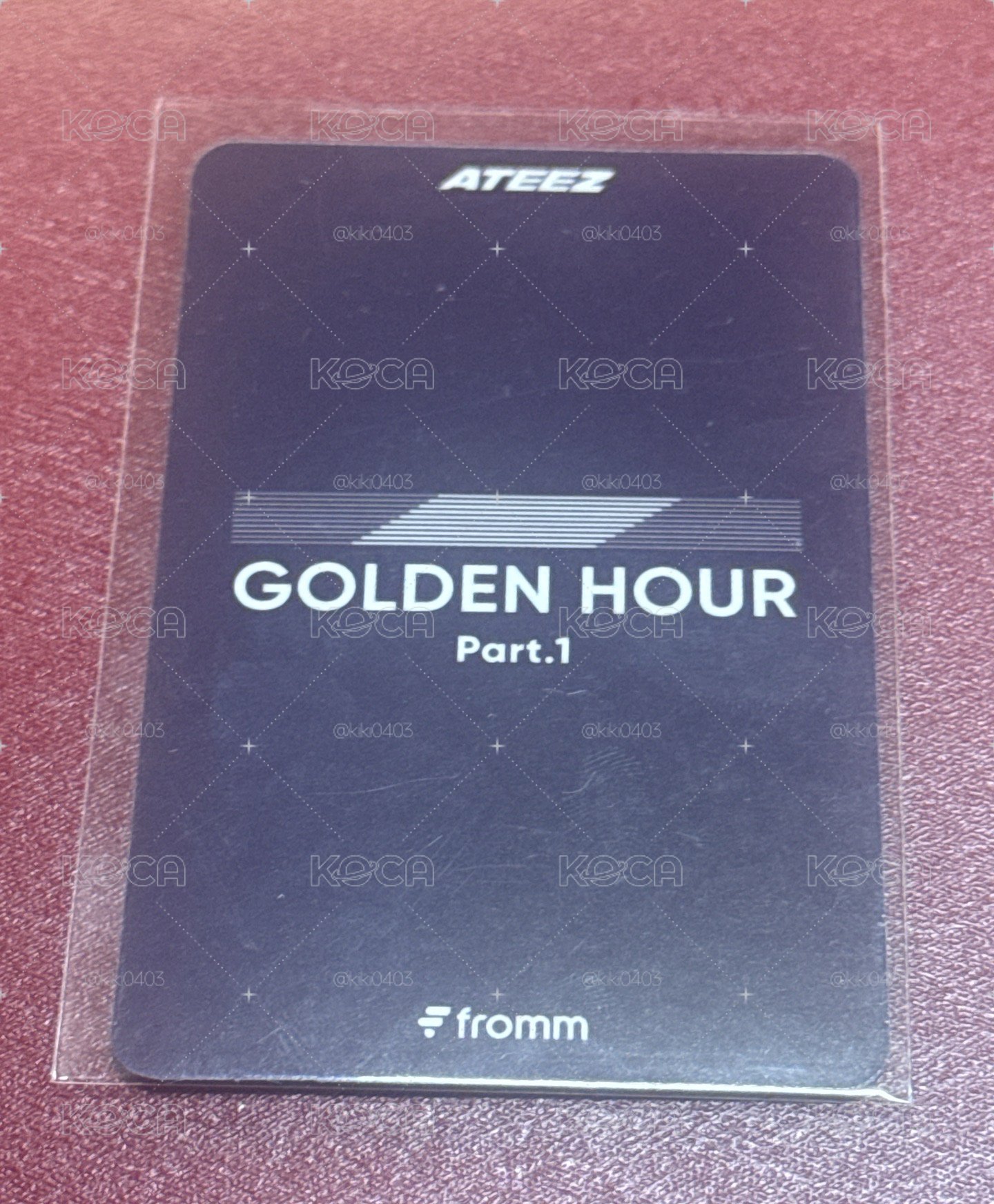 GH1 Fromm簽售卡