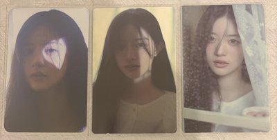 Illit 敏珠 三張一組