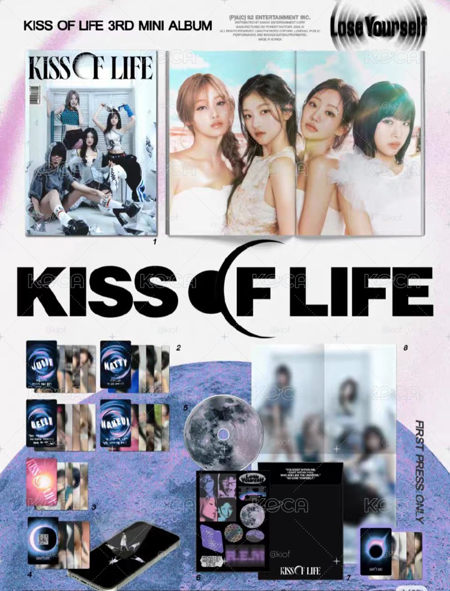 Kiss of Life Lose Yourself 迷三 未拆專/空專