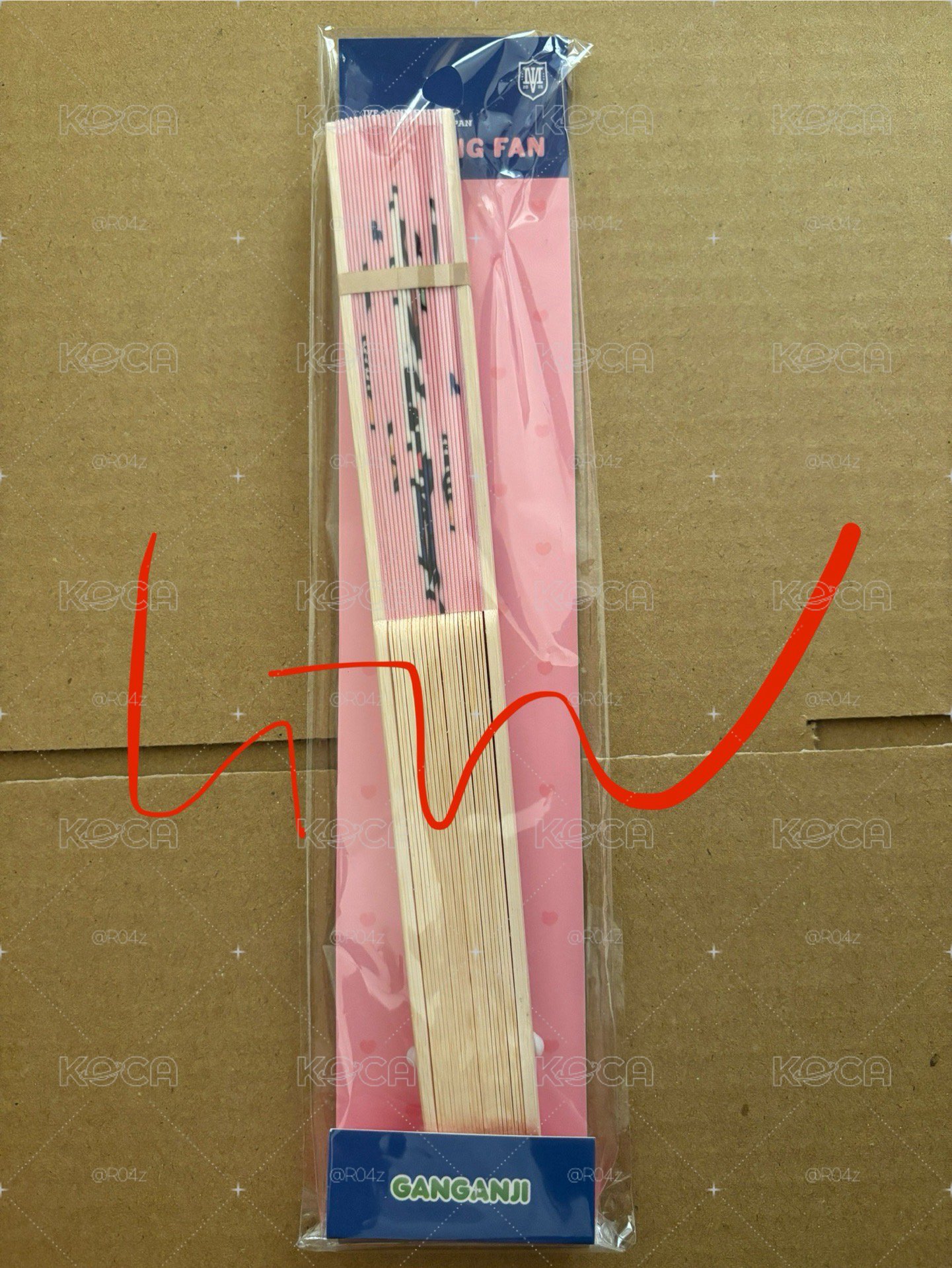 MINIVE 日本限定扇子 員瑛 俞真