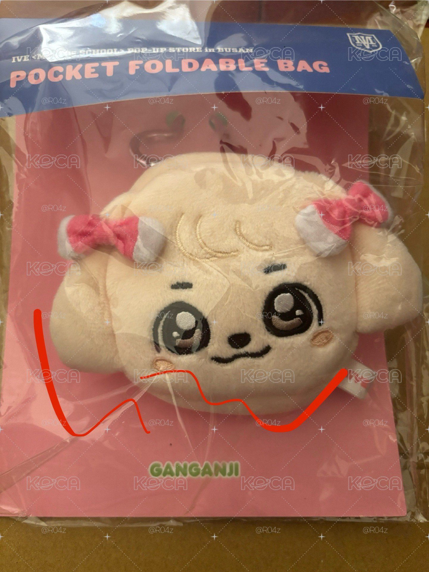 MINIVE 釜山限定環保袋 俞真 三天出貨