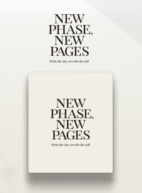 New phase,New pages