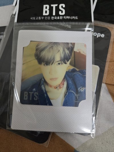 BTS 韓國交通卡 Jhope