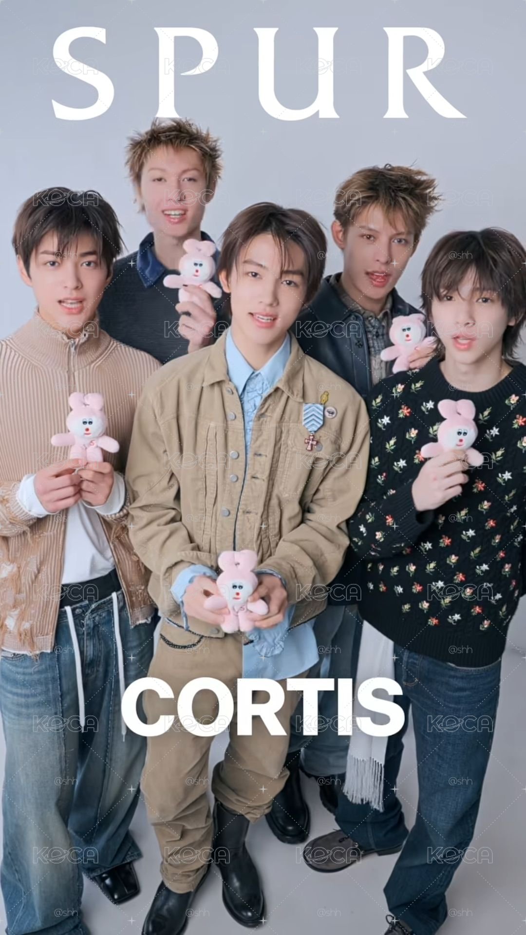 【預購】CORTIS｜SPUR吉祥物鑰匙圈