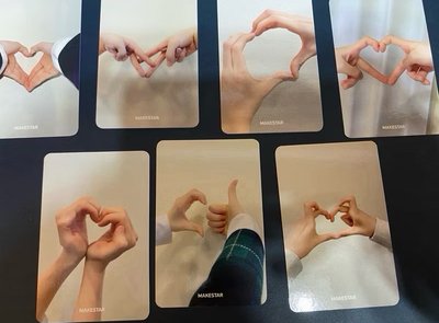 *現貨 Say my name  首張迷你專輯 "SAY MY NAME"Makestar 通路特典小卡 成套 MS