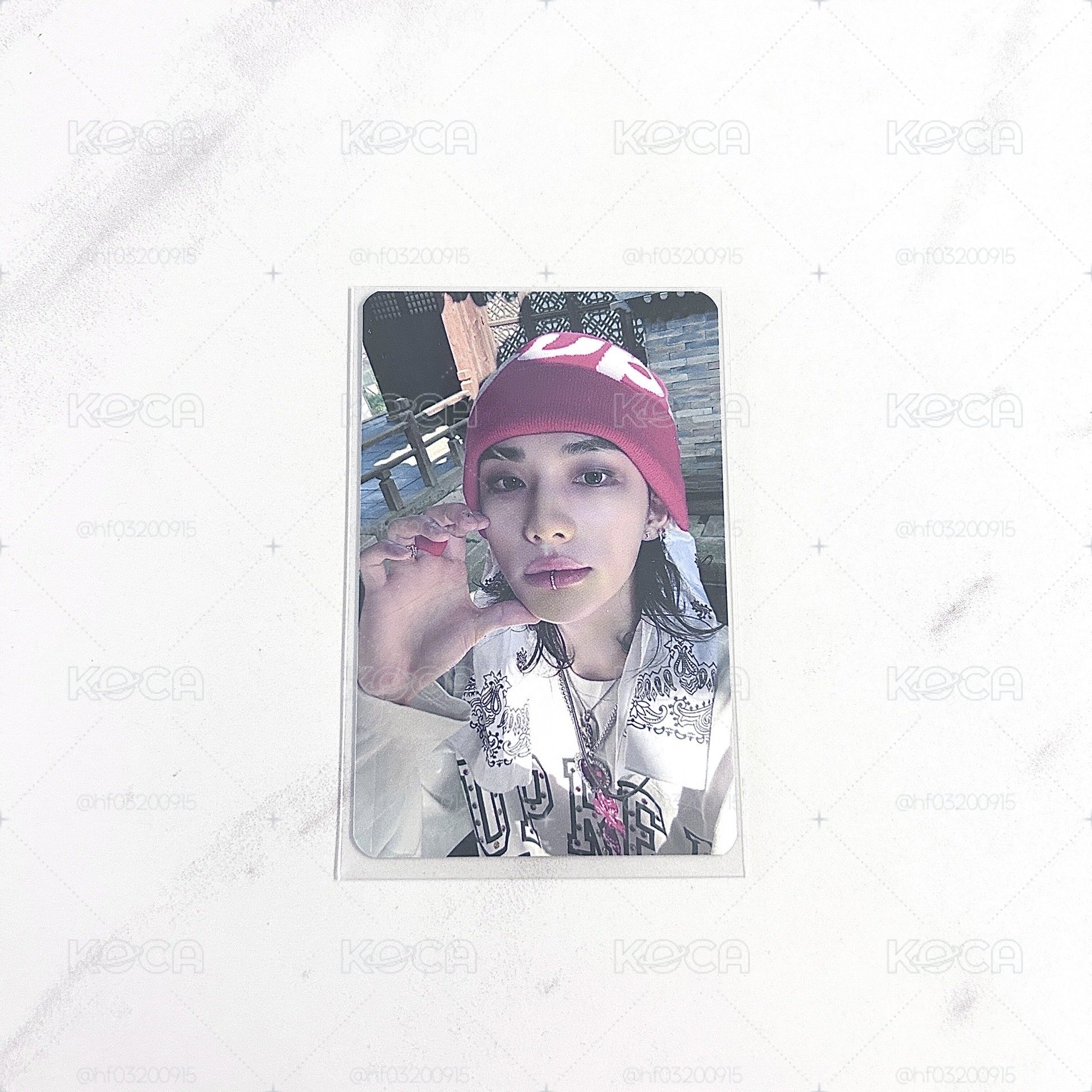 ｜STRAY KIDS｜🩵黃鉉辰Hyunjin — 合(HOP) bdm 特典卡 