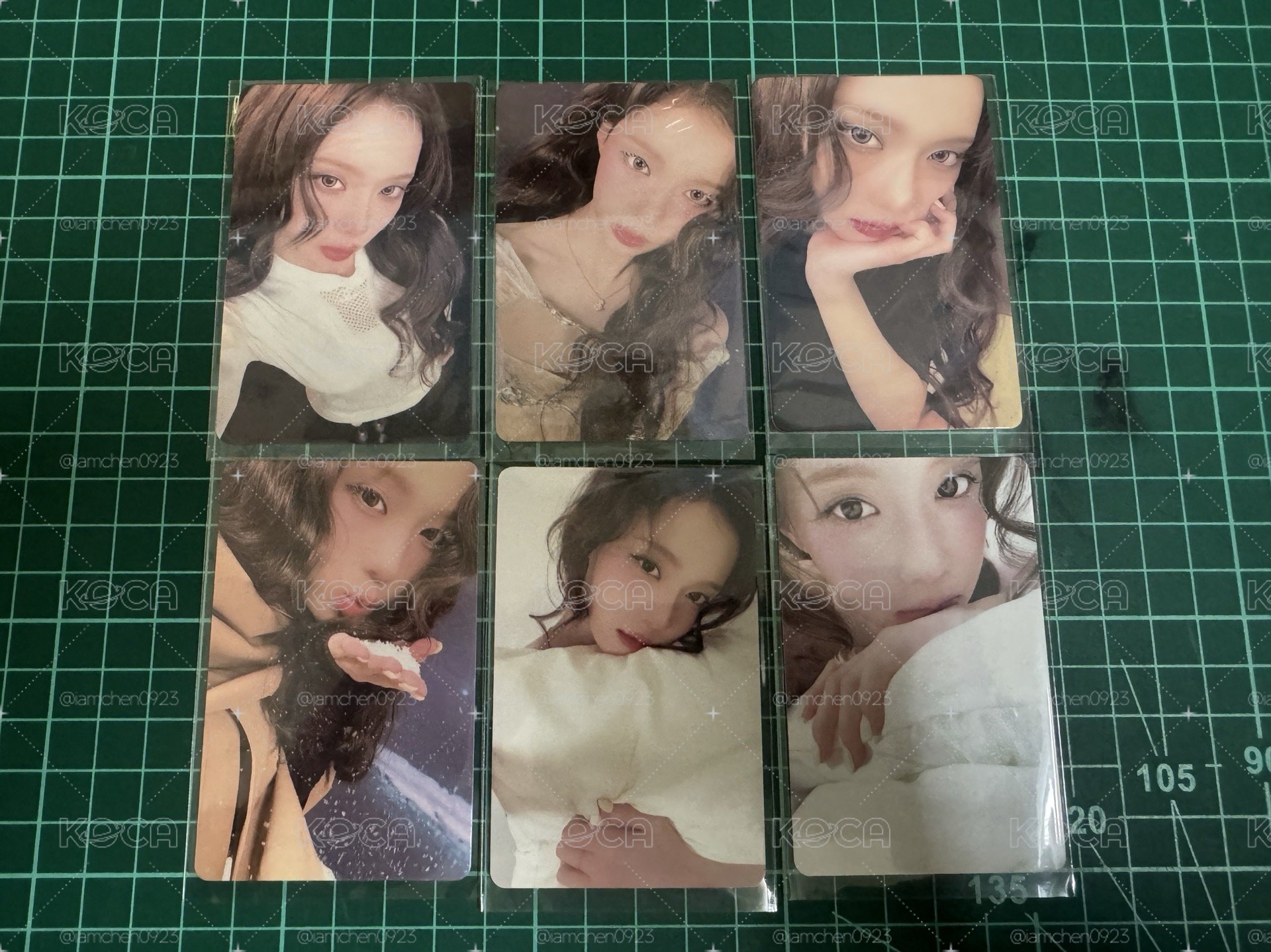 (無雜誌）winter雜誌小卡一套