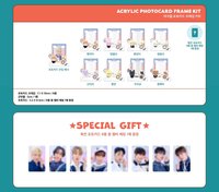 ANITEEZ IN ILLUSION ACRYLIC PHOTOCARD FRAME KIT