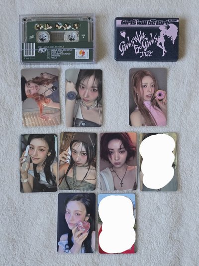 ITZY Girls Will Be Girls 電子專 卡帶 專卡 特典卡