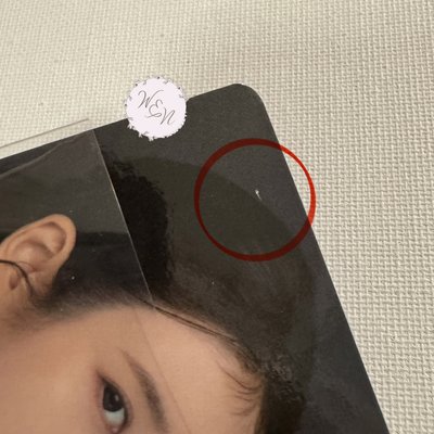 IU 李知恩 Clalen 隱眼代言小卡（有廠損）