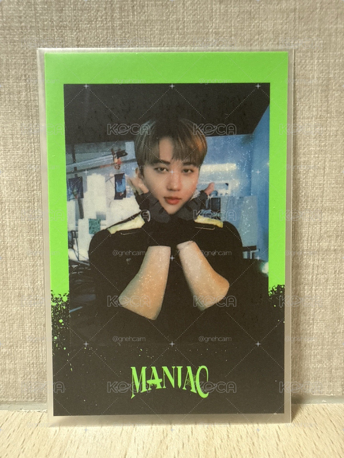 MANIAC 世巡 拍立得小卡 - 彬