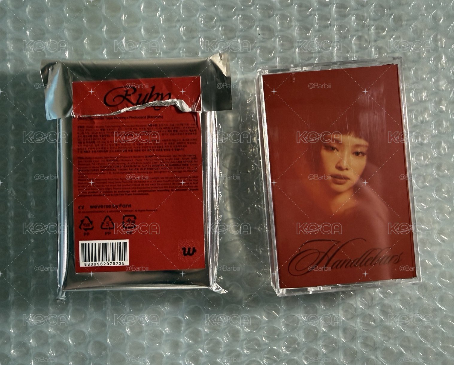 Ruby 磁帶版 鑰匙圈吊飾 