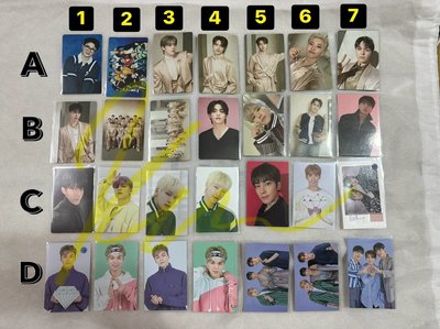 SVT韓場演唱會卡包