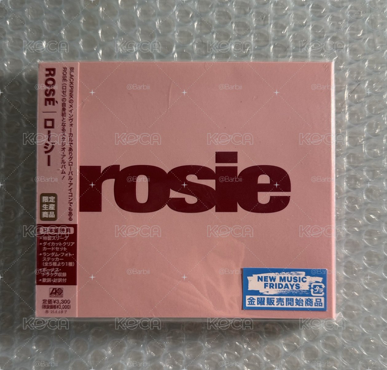 rosie 初回限定盤 CD 