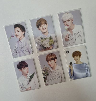 EXO Nature Republic 小卡