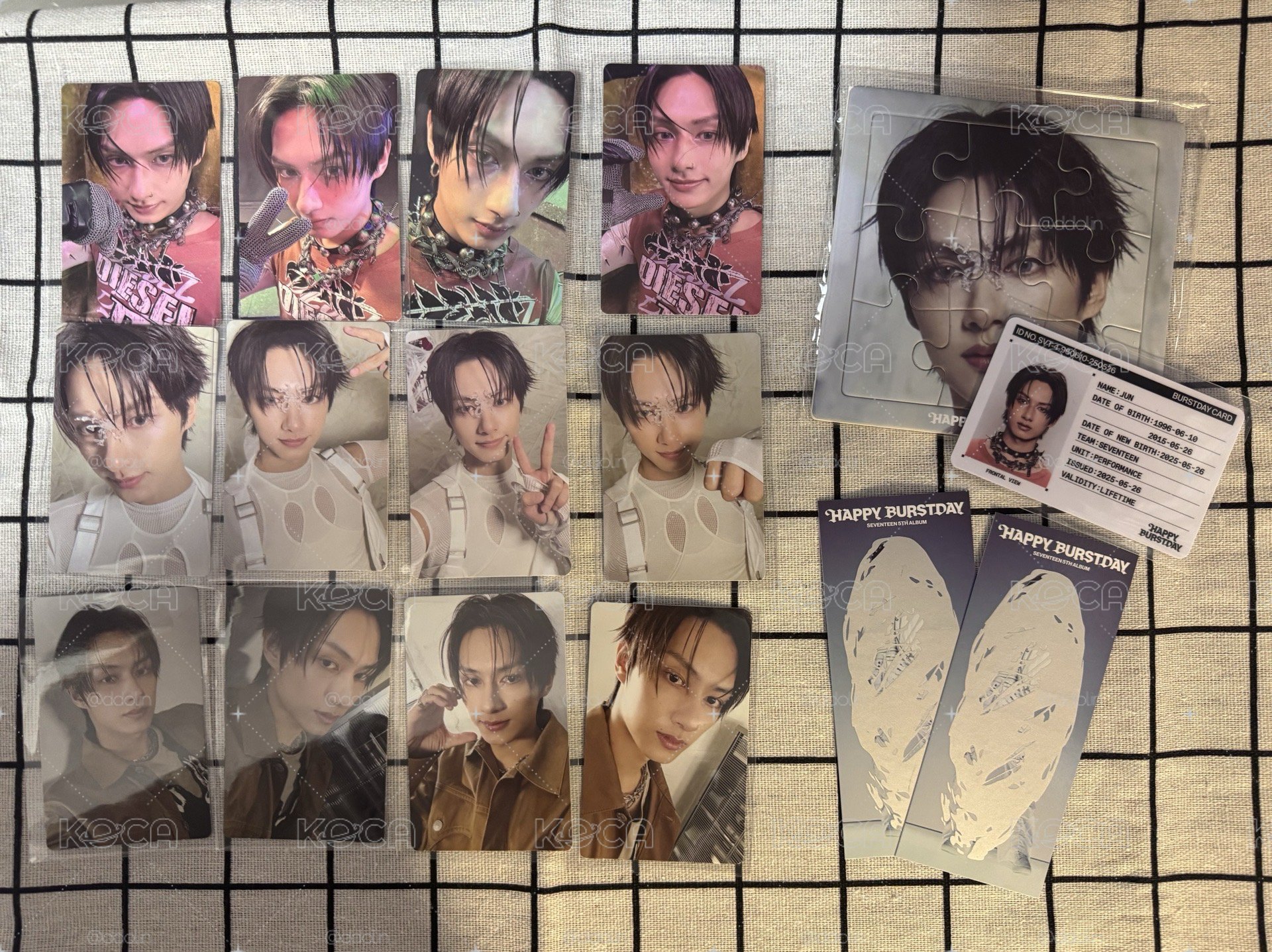 💎一鍵畢業💎俊  SEVENTEEN HAPPY BURSTDAY 正規五 一般專